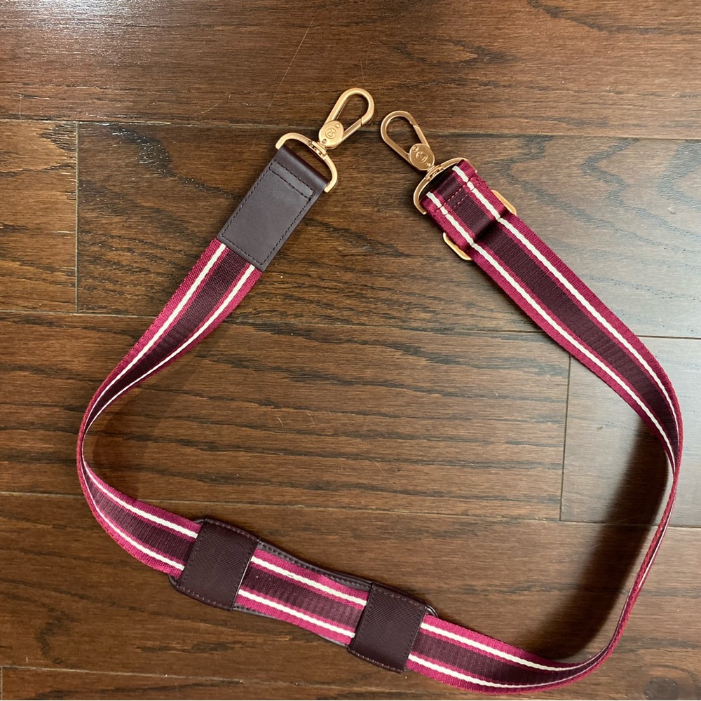 Lululemon Athletica Bag Strap Adjustable Multicolor Stripe Strap Only Gym Purse